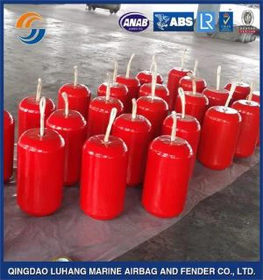 Különböző méretű PU bevont EVA Foam tele tengeri sárvédő, a hajó és a Dock védelem